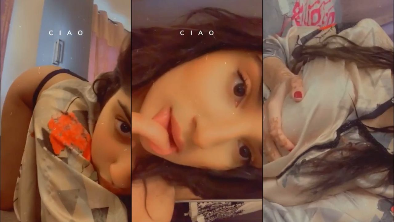 Cute snapchat girl nude strip